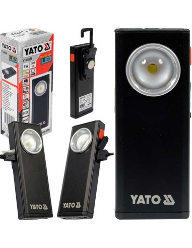 Latarka LED akumulatorowa powerbank YATO YT-08556