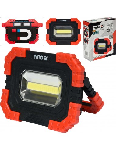 Naświetlacz LED na baterie 10W YATO YT-81821