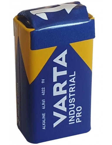 Bateria 9V 6LR61 VARTA INDUSTRIAL PRO