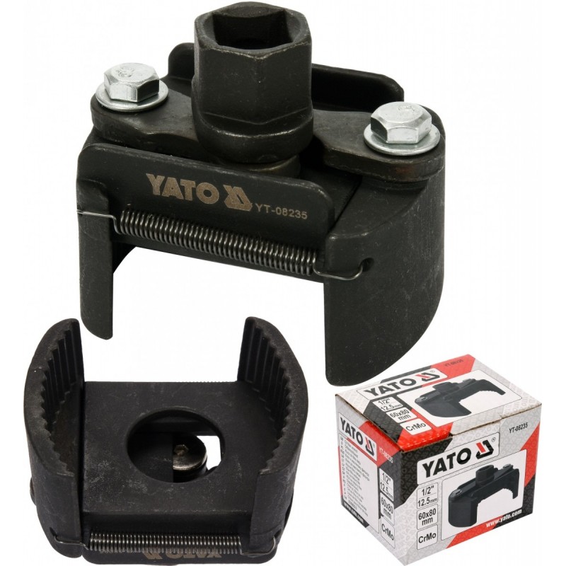 Klucz nastawny nasadka do filtrów oleju 60-80mm YATO YT-08235